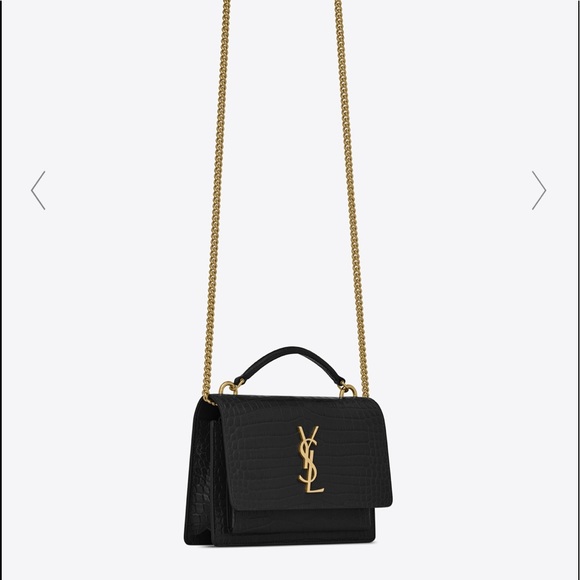 Saint Laurent SUNSET- EMBOSSED LEATHER (Brand New) - Picture 5 of 10